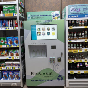 Distributeur automatique de liquide à pièces compatible <span class=keywords><strong>Mastercard</strong></span> et VISA <span class=keywords><strong>paiement</strong></span> sans espèces pour savon à lessive - Product Image 1