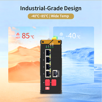 Switch Industrial Gestionado L2 de 2 Fibra y 4 Puertos de Cobre, SNMP, ERPS, Ring, 12Gbps, QoS para Sistema de Cinta Transportadora y Línea de Clasificación de Almacén