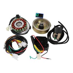 Rénovation complète du système électrique Magnéto Stator Volant d'inertie Bobine d'allumage Régulateur Redresseur Faisceau de câbles pour CJ750 - Product Image 1