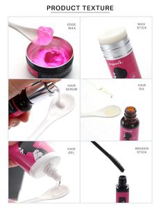 משי חלבון זית שמן ברק לחות קצה בקרת סט מותג פרטי - Product Image 5