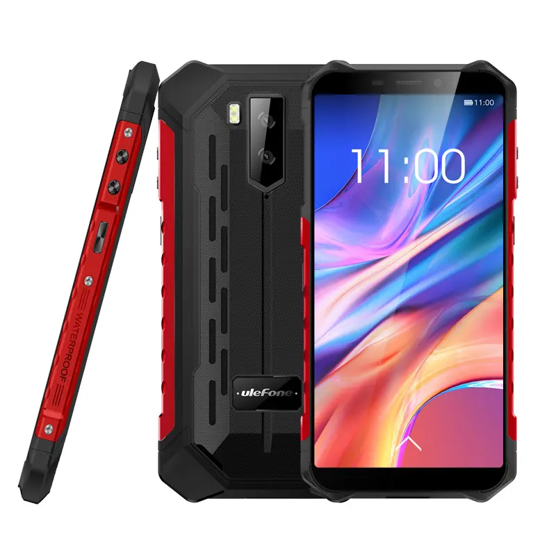 Ulefone Armor X9 Pro ponsel pintar, telepon genggam tahan air IP68/IP69K 4GB 64GB 5.5 "Android 11 5000mAh NFC 4G