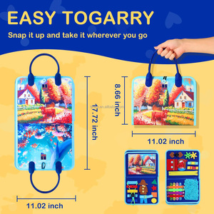 Desain baru selimut Fidget untuk senior dengan papan sensor sentuh terapi PSP - Product Image 2