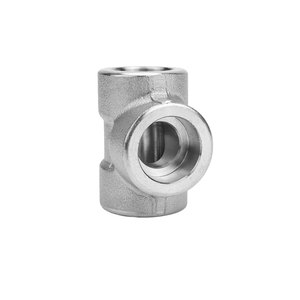 Conexión en T de Acero Inoxidable SUS316L para Soldadura por Contacto, 3000 psi, para Tubería de 1/2 pulgada, Uso Industrial - Product Image 6