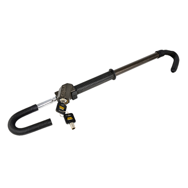 Hot Black Steering Wheel Lock Car Safety Lock High Quality Steering Wheel Pedal Lock