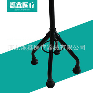 Bastón de cuatro patas Jinhui de acero con alto contenido de carbono para ancianos, ayuda para la movilidad - Product Image 5