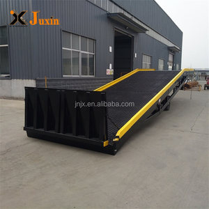 6t 10t <span class=keywords><strong>12t</strong></span> 15t Almacén Carretilla elevadora hidráulica Contenedor móvil Carga Elevador eléctrico Muelle Patio Rampa para camión - Product Image 5