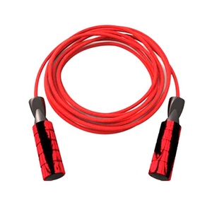 Portable Gym Promotional Logo Professional Training Fitness Adjustable Bearing High Speed Custom Chinese Skip Jump Rope