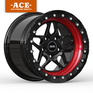 Nouvelles jantes en aluminium forgé Beadlock <span class=keywords><strong>de</strong></span> 15'', 16'', 17'', 18'', 19'', 20'' moletées, 5 ou 6 trous, entraxe 40mm 25mm, <span class=keywords><strong>centre</strong></span> 98mm pour <span class=keywords><strong>BMW</strong></span> M4 F82 E92 M3 - Product Image 5