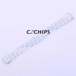 KH-FFC-A0.5-23P-120MM FFC Cable (Flexible Flat Cable) P=0.5mm Connector 23P 0.5mm Non-Inverting 12cm - Product Image 1