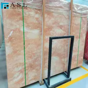 Rosa Zarzi red marble slab sunset pink rosa crema valencia marble marmo rosa di portogallo