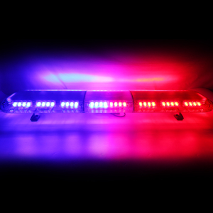 Barre lumineuse de signalisation LED super lumineuse 12/24V rouge, blanc, bleu, 120 cm/47 pouces, lumière clignotante d'urgence pour <span class=keywords><strong>ambulance</strong></span>, camion de remorquage, toit - Product Image 5