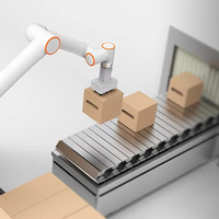 Las mejores soluciones de automatización robótica, cobots colaborativos de 6 ejes para paletizado, kit de brazo de robot con controlador