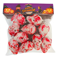 Guirlandes lumineuses en plastique pour Halloween, accessoires yeux de crâne, décorations citrouille effrayantes, éclairage d'ambiance pour la fête des fantômes