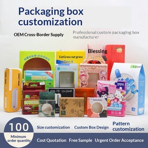 Custom <b>White</b> Cardboard Kraft Paper Windowed Drawer <b>Box</b> for Small Batch Creative Packaging - Product Image 3