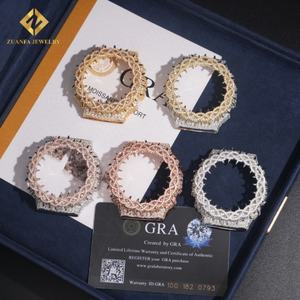 GRA Certificate Pass Diamond Tester GA2100 Barbed 925 <b>Sterling</b> <b>Silver</b> Hip Hop Jewelry Iced Out Custom Moissanite Bezel Case - Product Image 6
