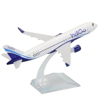 Modèle d'avion en alliage de 16 cm - Jouets moulés sous pression - Cadeaux pour enfants - Échelle 1:246 - Pour les enfants de 2 à 13 ans