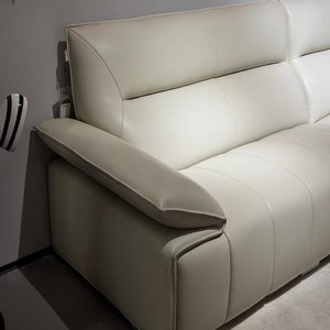 Divano Vonliva Nuovo Design <span class=keywords><strong>in</strong></span> Pelle Estensibile a 6 Posti a L con Imbottitura <span class=keywords><strong>in</strong></span> Spugna e Gambe <span class=keywords><strong>in</strong></span> <span class=keywords><strong>Legno</strong></span> per Soggiorno Moderno - Product Image 2