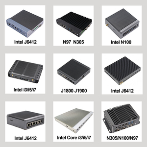 พีซีขนาดเล็กที่กำหนดเองผลิตจากโรงงานพีซีอินเทลซีพียู DDR4 DDR5อลูมิเนียมทั้งหมดแชสซีโลหะบางไม่มีพัดลมสำหรับอุตสาหกรรม - Product Image 2