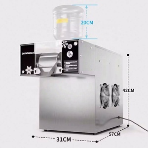 Machine à glace pilée sur mesure, <span class=keywords><strong>congélateur</strong></span> à blocs de neige, machine à glace pilée <span class=keywords><strong>automatique</strong></span>, camion de machines à glace pilée pour magasin alimentaire - Product Image 4