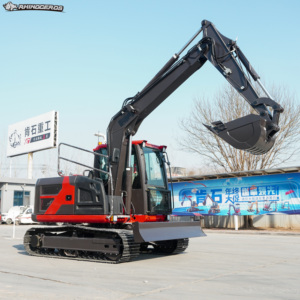 Livraison gratuite XN80E 7.2 tonnes pelle sur chenilles avec moteur Kubota certifiée CE EPA pour les projets de construction de terrassement - Product Image 1