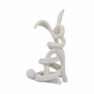 Scultura moderna minimalista in poliresina a forma di animale per decorare la casa, l'ufficio, il soggiorno, il bagno e gli scaffali. - Product Image 1
