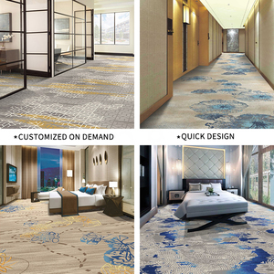 Machine Made Cut Pile Low Pile Custom Pattern Color Quality Casino Cinema Room Ballroom Hotel Commercial <b>Carpet</b> - Product Image 3