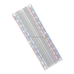 Placa de Conexión Universal MB-102 de Calidad, Breadboard de 165*55*10mm con 830 Orificios, Líneas Rojas y Azules, Accesorio Electrónico Experimental - Product Image 4