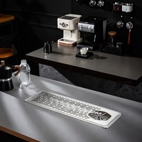 Lave-verre automatique portable de comptoir haute pression, fonctionnant sur piles, multi-angles, en acier inoxydable 304