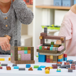 2025 Tùy Chỉnh Chất Lượng Cao Nhựa Từ Gạch Đồ Chơi Ghép Hình Câu Đố Não Xây Dựng Khối Thiết Lập Cho Nhà Thành Phố Lắp Ráp - Product Image 5