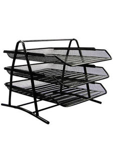 Organizzatore da <span class=keywords><strong>scrivania</strong></span> <span class=keywords><strong>per</strong></span> ufficio di vendita calda di nuovo stile <span class=keywords><strong>portadocumenti</strong></span> in rete metallica a 4 livelli - Product Image 2