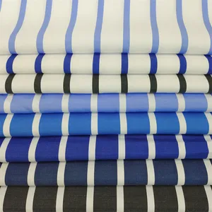 Wholesale Stock Lot Garment Shirting Fabric Custom Microfiber Cheap 100 Polyester Mens Shirt Fabric For Clothing Woman
