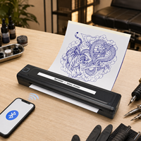 Xprinter K82 2026 Nuevo Producto, Dispositivo de Impresión Térmica de Tatuajes A4, Salida de Plantillas Nítidas para Profesionales del Tatuaje