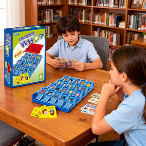 Divertido <span class=keywords><strong>Juego</strong></span> de Mesa Educativo de Plástico para Niños de 6+ Años con Tarjetas de Adivinación de Personajes 'I Am'-Desarrollo de la Inteligencia - Product Image 3