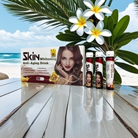 Boisson OEM raffermissante au collagène – Boisson beauté liquide à l'acide hyaluronique et aux peptides de collagène marin pour la peau