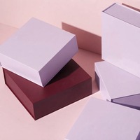 Boîte cadeau rigide magnétique personnalisée pour bijoux, emballage de luxe en papier bicolore pour collier, bague, boucles d'oreilles, logo personnalisé disponible