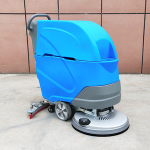 Kommerzielle elektrische Bodenreinigungs-Waschmaschine Handschub-Reinigungs bürste Scrub ber Road Walk Behind Boden kehrmaschine - Product Image 5