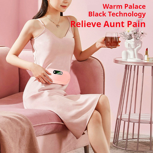 Cinturón de masaje corporal inalámbrico recargable inteligente, almohadilla de calefacción menstrual para mujeres con alivio del dolor de cintura - Product Image 3