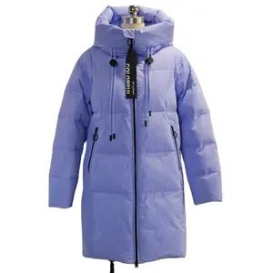 Wholesale Hot sell Long cotton-padded women's jacket quilted padding jackets coats for ladies