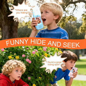 Walkie Talkies con Video para Niños, Video <span class=keywords><strong>Chat</strong></span> en Tiempo Real, Juguetes para Interiores y Exteriores para Juegos Familiares, Regalos Perfectos de Navidad para Niños y Niñas - Product Image 5