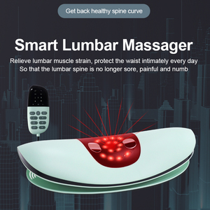 Smart Lower Back Stretcher Neck and Lumbar Back <b>Massage</b> Stretcher <b>Pillow</b> Heating and Automatic <b>Massage</b> - Product Image 2