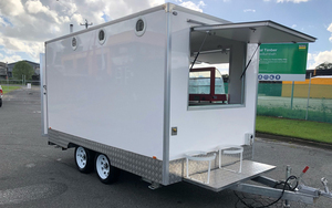 Xe tải thực phẩm di động thực phẩm phục vụ Trailer đầy đủ trang bị ngoài trời bia di động Kem Cà Phê xe kéo thực phẩm trang bị đầy đủ - Product Image 3