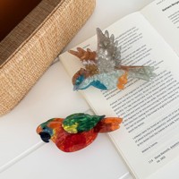 Pince à cheveux griffe de perroquet simulée, nouveau design, accessoire personnalisé pour l'arrière de la tête, série animale, pince à cheveux griffe d'oiseau