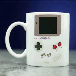 Mug en céramique changeant de couleur à la chaleur, logo personnalisé, Nintendo Game Boy années 90, mug créatif pour le lait, le café et le thé, fabricant en gros - Product Image 1