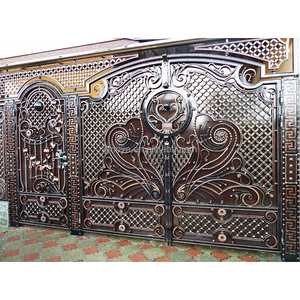 Cổng/Biệt Thự, Dinh Thự, Cổng Sắt Rèn Lâu Đài Tấm Nhựa Cổng Tự Động Hiện Đại Swing Sang Trọng 5 Năm 155 - Product Image 3