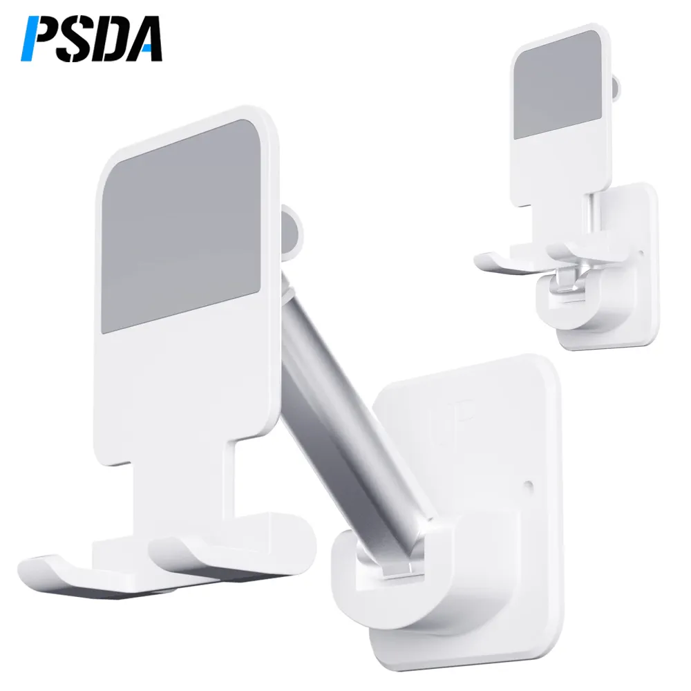 PSDA Foldable Cell Phone Stand Adjustable Tablet Holder Mount for Home Office Desktop Style Holder