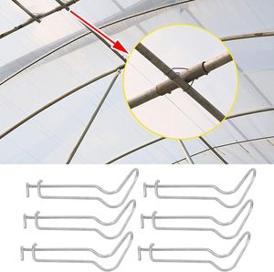 Abrazaderas de resorte recubiertas de plástico Pricie baratas Clips de alambre de invernadero con tubos de acero galvanizados en caliente - Product Image 5