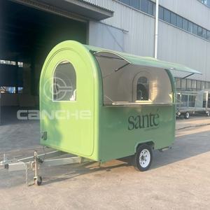 รถเทรลเลอร์อาหารอเนกประสงค์รถเทรลเลอร์รถขายอาหารริมถนนกาแฟบาร์บีคิวไอศกรีมรถขายอาหารจานด่วน - Product Image 5