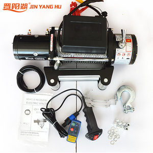 Araç Off-Road çekiş için elektrikli vinç 12v/24v çelik malzeme çelik tel ev kendini kurtarma vinç kaldırma vinci - Product Image 5