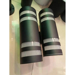 โคมไฟติดผนังทรงกระบอกอลูมิเนียมสำหรับภายนอกอาคาร มุมลำแสง 20 องศา ไฟ LED สำหรับสวน อายุการใช้งาน 50000 ชั่วโมง - Product Image 1