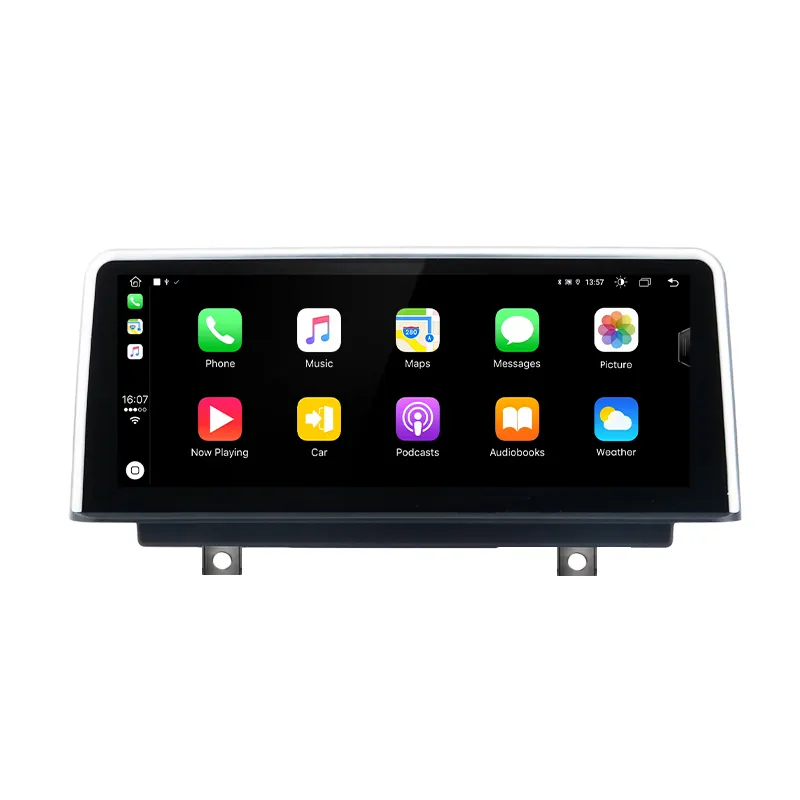 Junsun Autoradio sans fil CarPlay pour BMW F30 Multimédia pour BMW Série 1/2 F20 F22 3/4 F30 F32 NBT DSP 4G Android GPS 2din